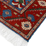 Tangol Heriz Persian Carpet Wool 210x280 Blue - Authentic Vintage Rugs & Kilims in Dubai