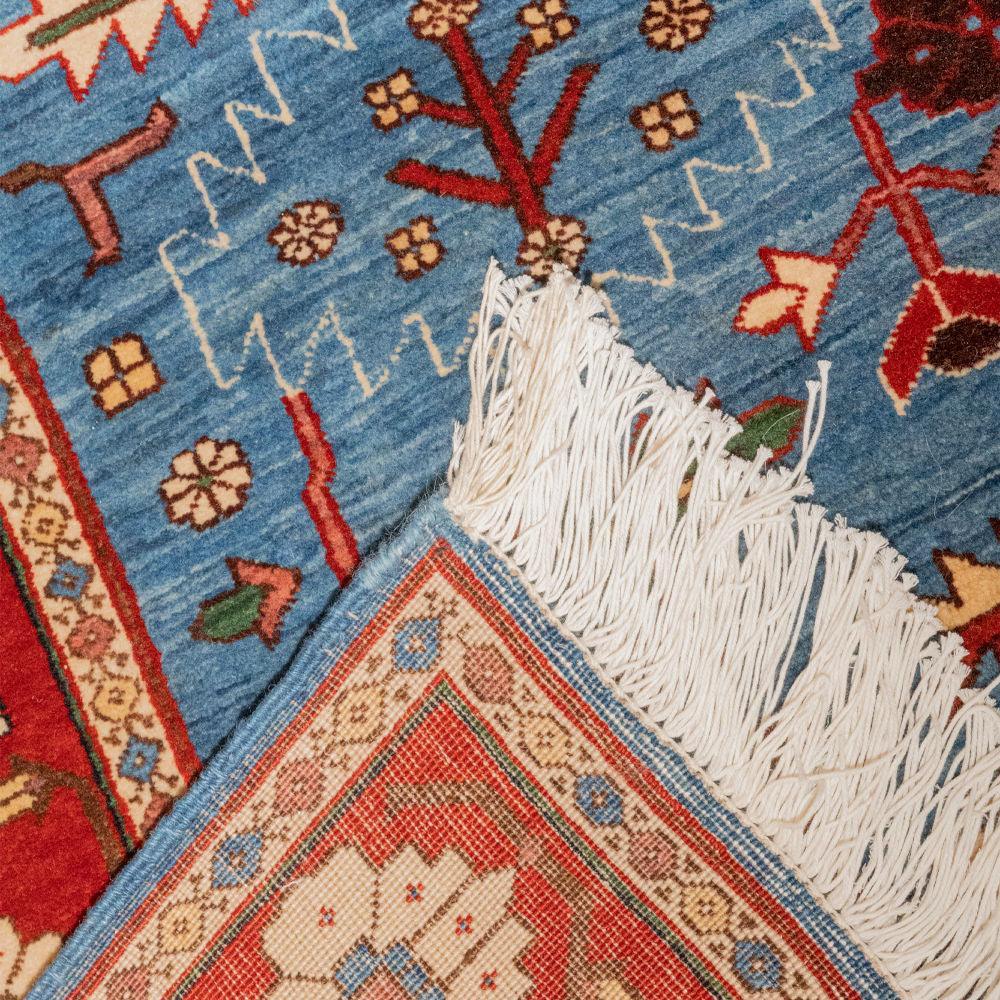 Tangol Heriz Persian Carpet Wool 210x280 Blue - Authentic Vintage Rugs & Kilims in Dubai