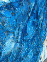 Lady with a Jar Mixed Media On Canvas Painting - Modern Decorative Wall Art By Farnaz Faridfar in Dubai