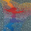 The Rainbow Mixed Media Painting - Contemporary Islamic Art By Farnaz Faridfar