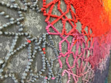 The Rainbow Mixed Media Painting - Contemporary Islamic Art By Farnaz Faridfar