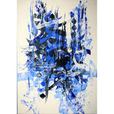 Calligraphy Painting, Contemporary The Wall Series by Babak Rashvand in Dubai
