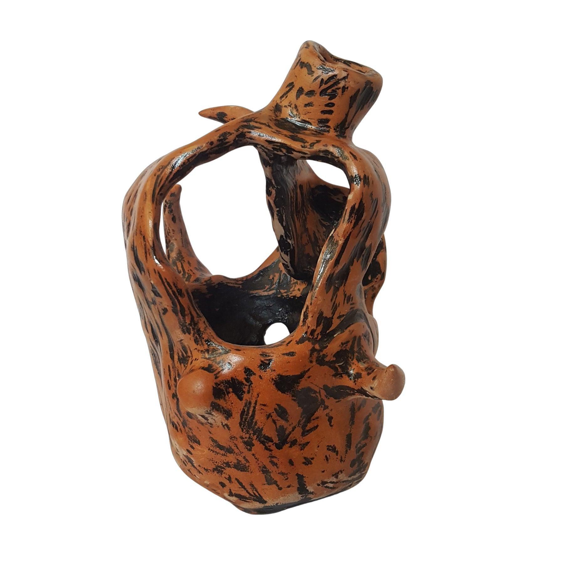 Through Ceramic and Patina Sculpture by Mohsen Dori in Dubai