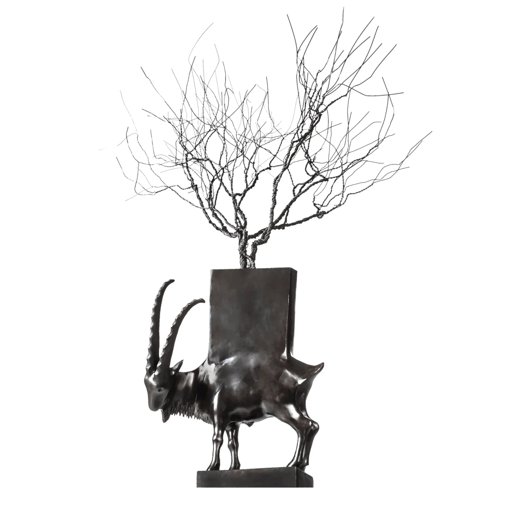 Tree of Life Bronze Sculpture - Contemporary Statues By Keivan Beiranvand in Dubai