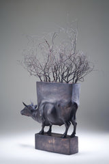 Tree of Life Bronze Sculpture - Contemporary Statues By Keivan Beiranvand in Dubai