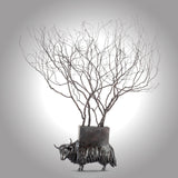 Tree of Life Bronze Sculpture - Contemporary Statues By Keivan Beiranvand in Dubai