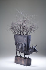 Tree of Life Bronze Sculpture - Contemporary Statues By Keivan Beiranvand in Dubai