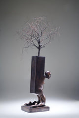 Tree of Life Bronze Sculpture - Contemporary Statues By Keivan Beiranvand in Dubai