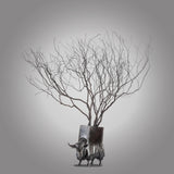 Tree of Life Bronze Sculpture - Contemporary Statues By Keivan Beiranvand in Dubai