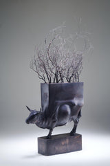 Tree of Life Bronze Sculpture - Contemporary Statues By Keivan Beiranvand in Dubai