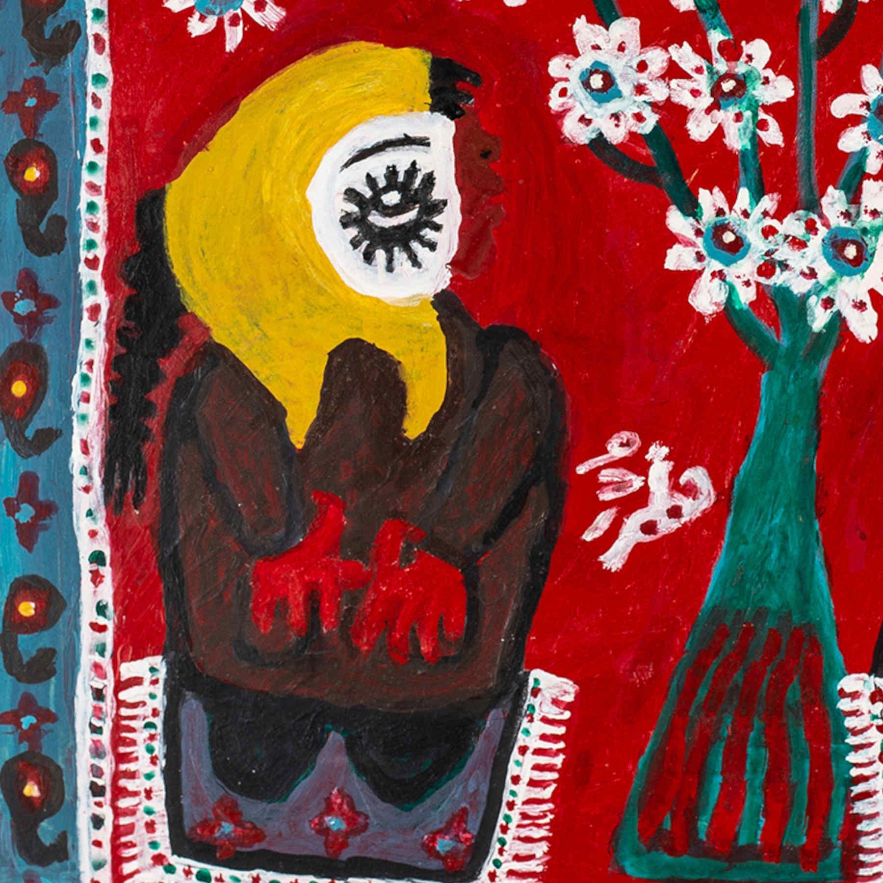Acrylic on Wood Painting By Naneh Hassan Dubai