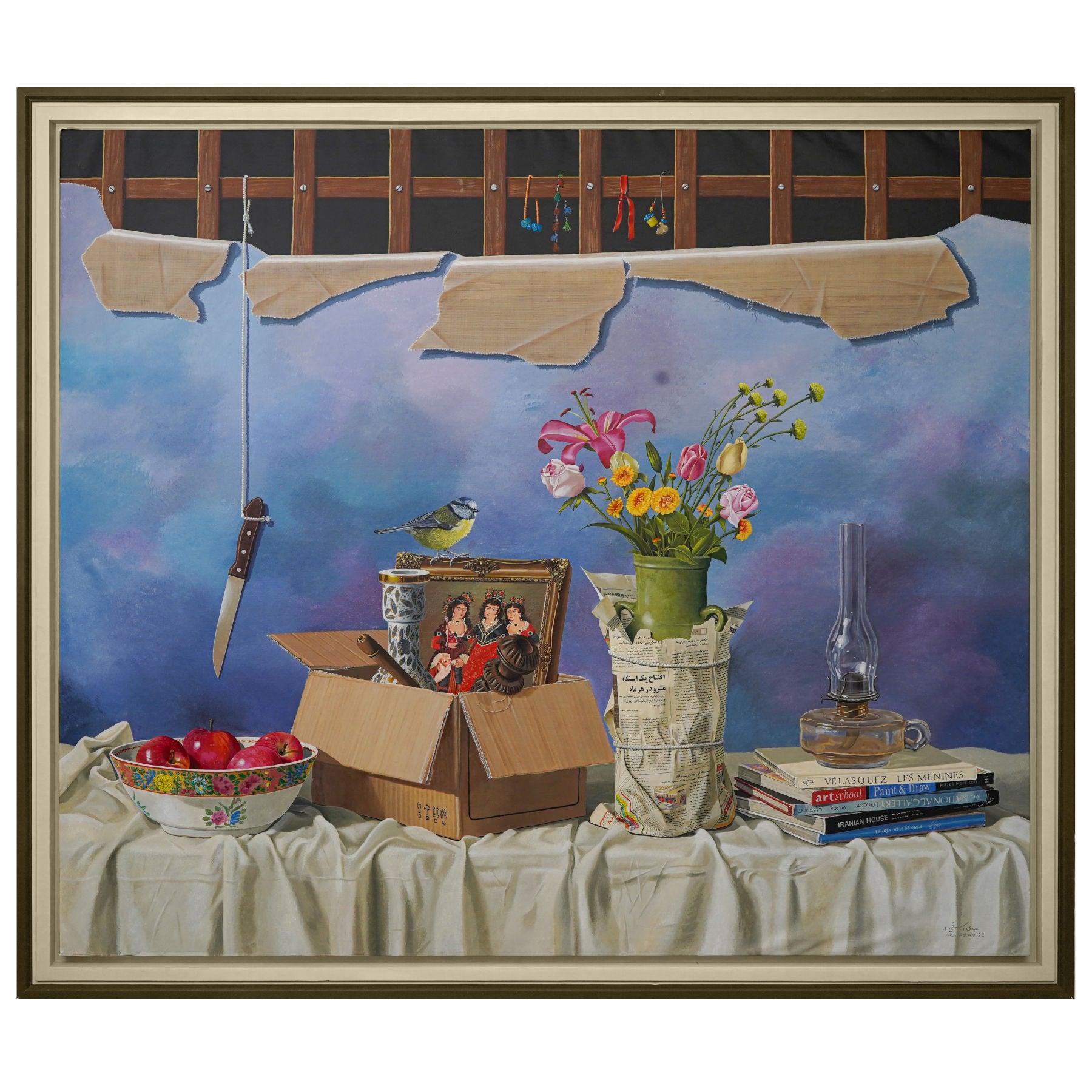 Acrylic Painting, Contemporary Visual Arts By Abdi Asbaghi in Dubai