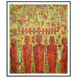 Untitled Acrylic On Canvas Painting By Davar Yousefi in Dubai