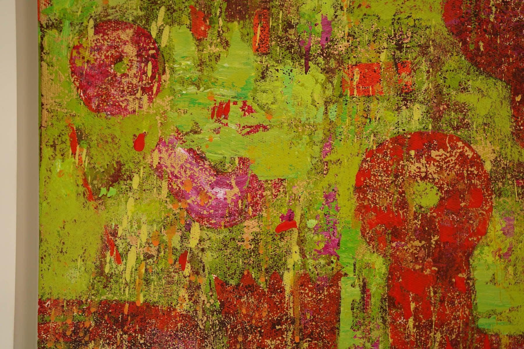 Untitled Acrylic On Canvas Painting By Davar Yousefi in Dubai