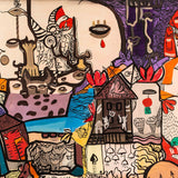 Acrylic Painting - Street Art, graffiti, Urban Art Dubai