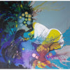 Mixed Media Painting - Acrylic & Ink on Canvas Art By Narges Maleki Dubai