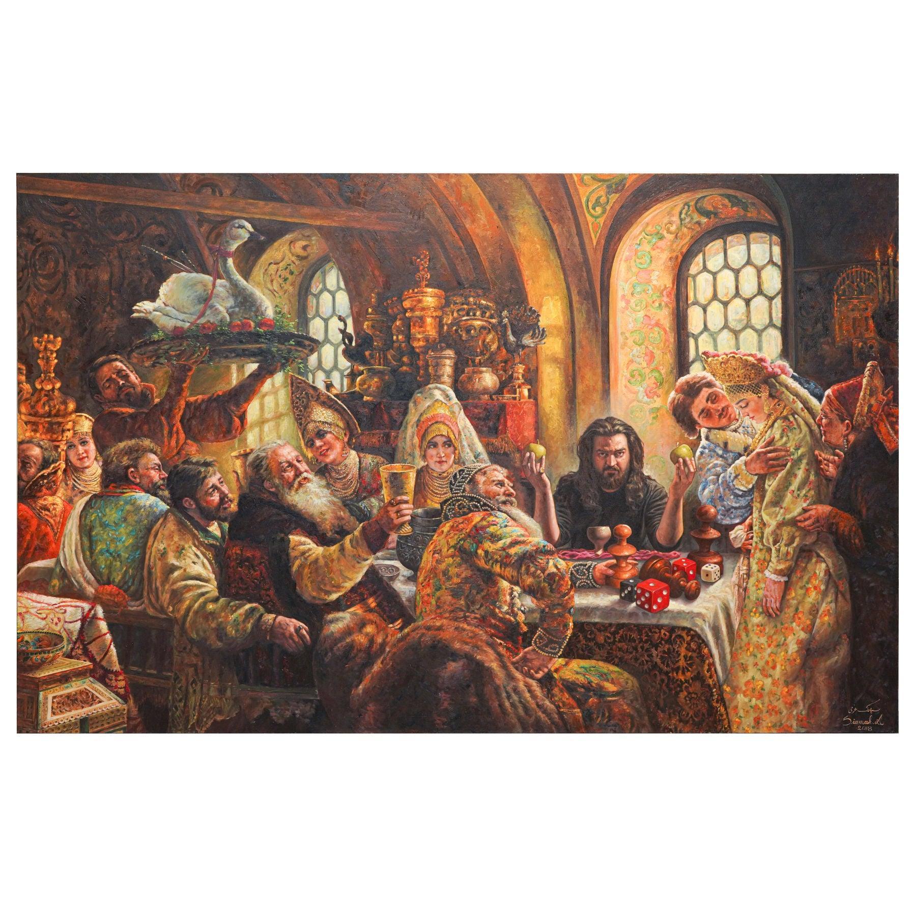 Oil Painting - Contemporary Paintings By Siamak Azmi in Dubai