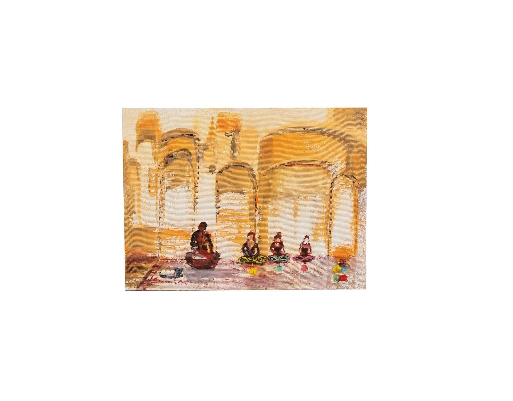 Mixed Media Painting By Sassan Shariyat in Dubai