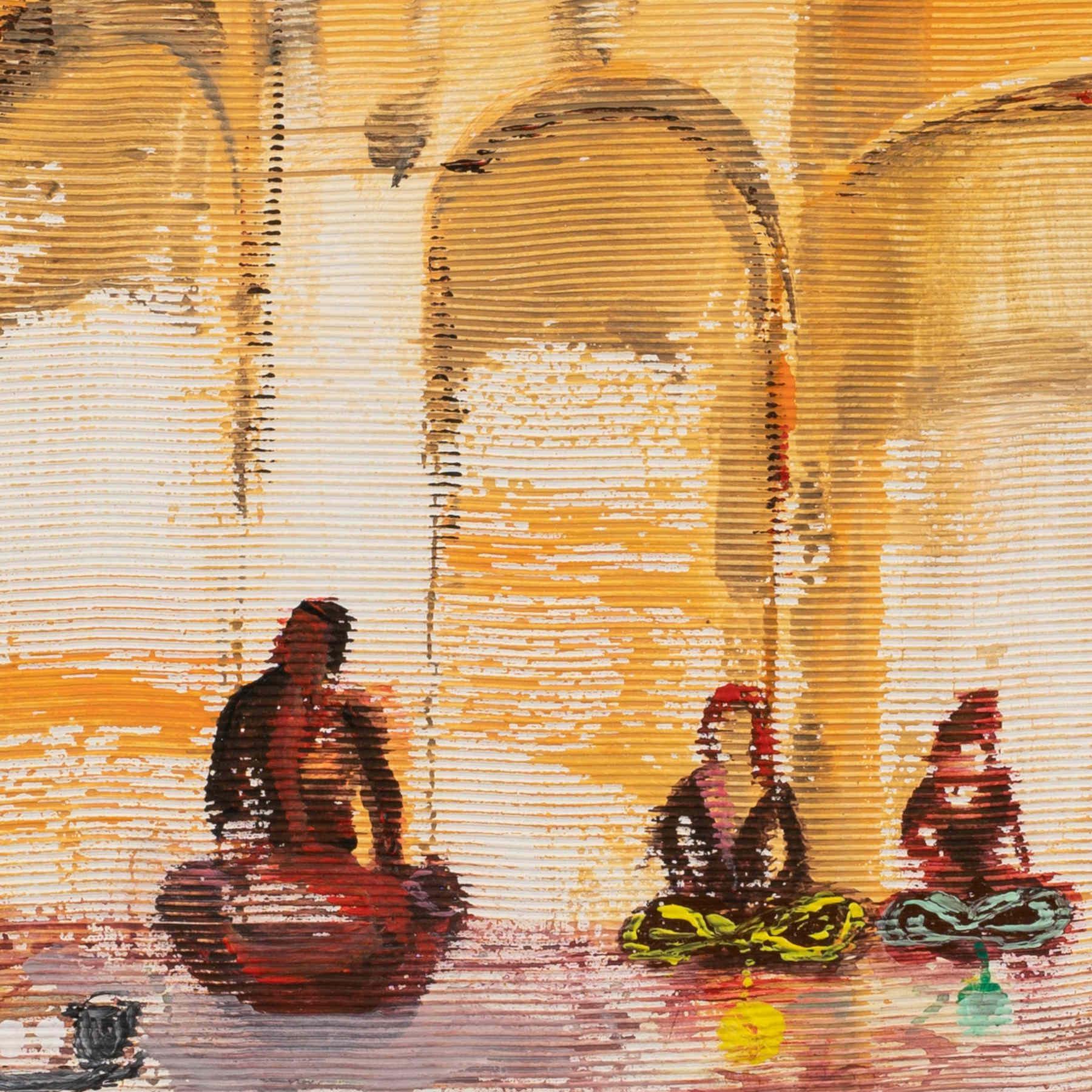 Mixed Media Painting By Sassan Shariyat in Dubai