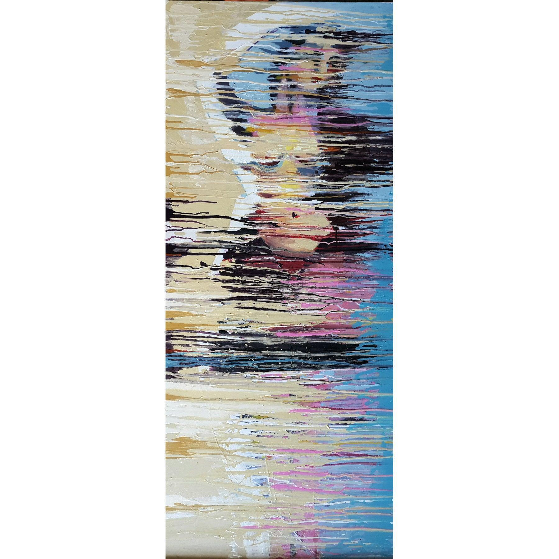 Mixed Media on Canvas Paintings By Contemporary Artist Narges Maleki in Dubai