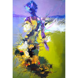 Mixed Media on Canvas Paintings By Contemporary Artist Narges Maleki in Dubai