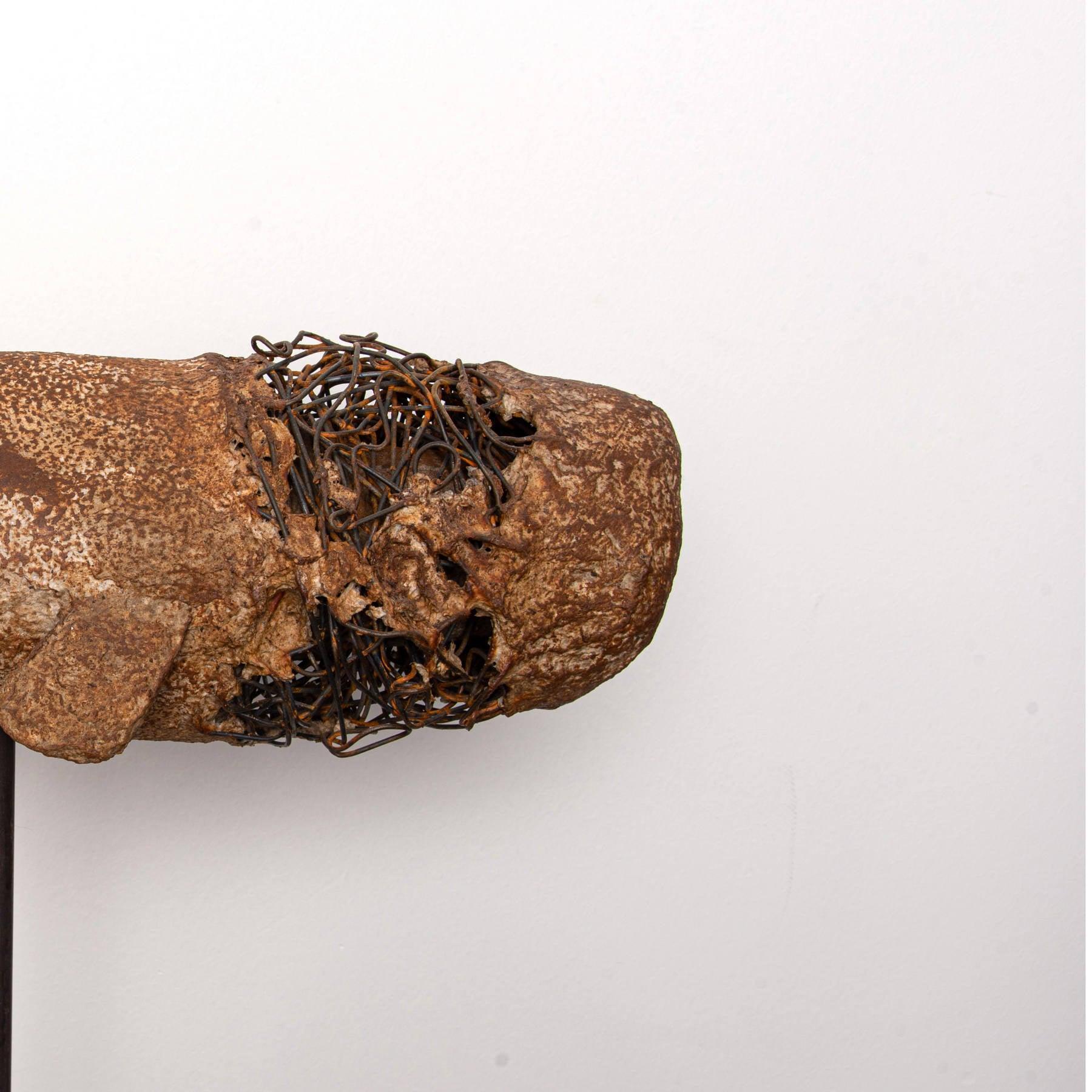 Whale Series Mixed Media Sculpture - Contemporary Sculptures by Roxana Fazeli in Dubai