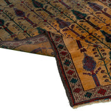Beige Zabol Cypress Tree Carpet - Authentic Oriental Wool Persian Rugs in Dubai