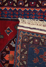 Blue Zabol Medallion Persian Carpet - Authentic Oriental Wool Rugs in Dubai