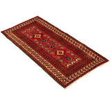 Red Zabol Nomadic Persian Carpet - Authentic Oriental Wool Rugs in Dubai