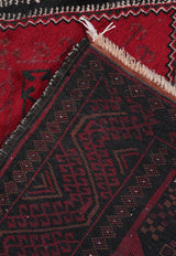 Red Zabol Nomadic Persian Carpet - Authentic Oriental Wool Rugs in Dubai