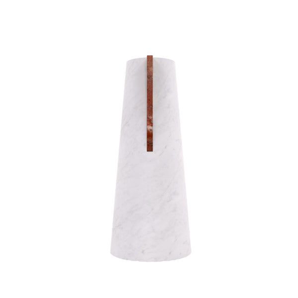 Carrara Marble Vase, Modern Italian Marble Designer Furniture & Decor