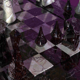 Violet Marble Chessboard - Italian Designer Furniture & Decor in Dubai