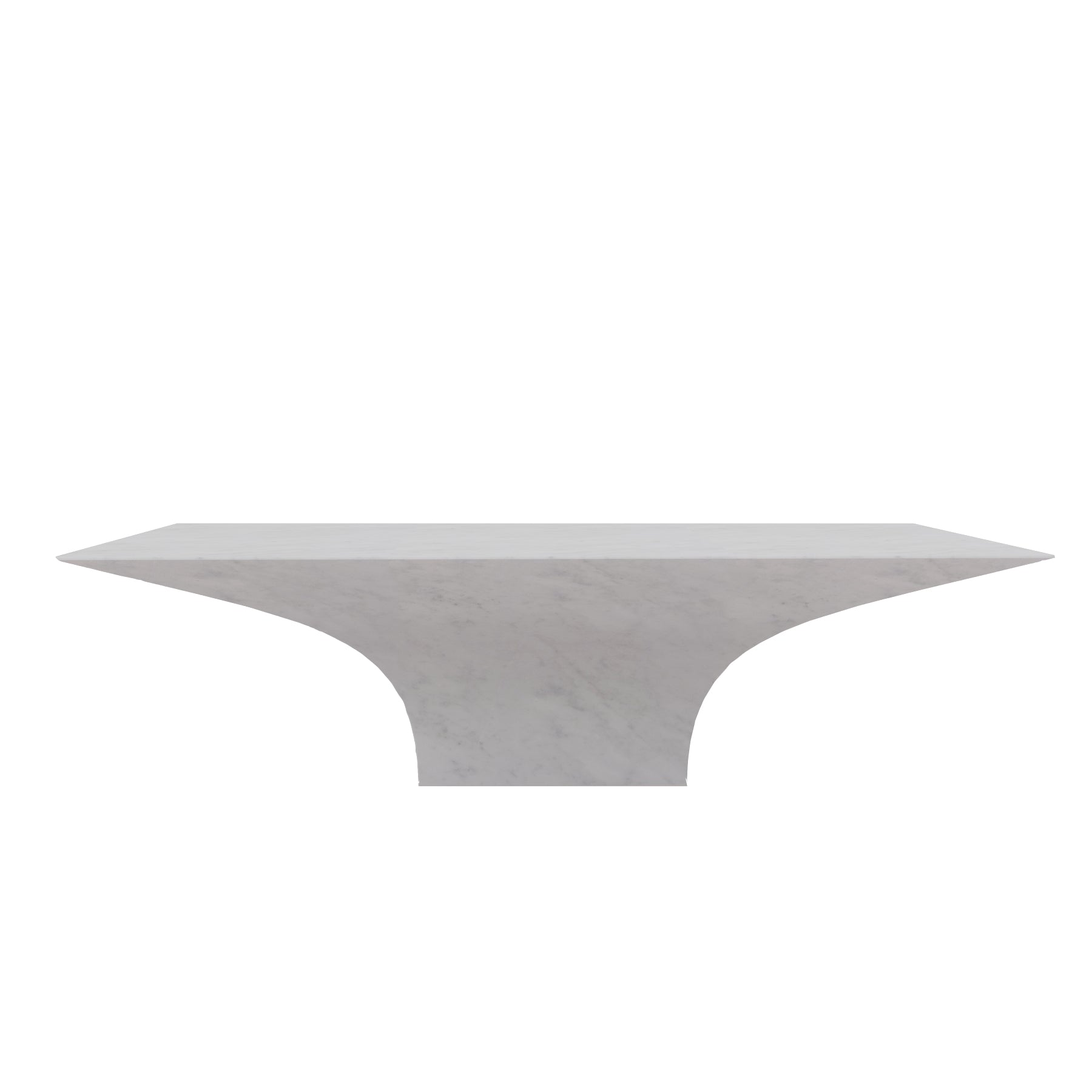 White Carrara Marble Table - Modern Italian Marble Designer Furniture