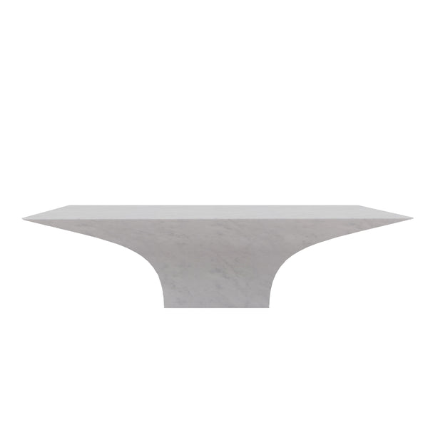 White Carrara Marble Table - Modern Italian Marble Designer Furniture