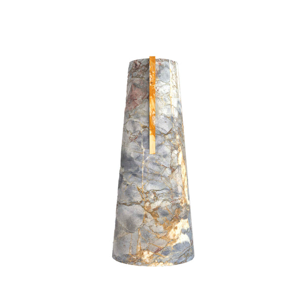 Breccia Marble Vase, Modern Italian Marble Designer Furniture & Decor