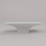 White Carrara Marble Table - Modern Italian Marble Designer Furniture