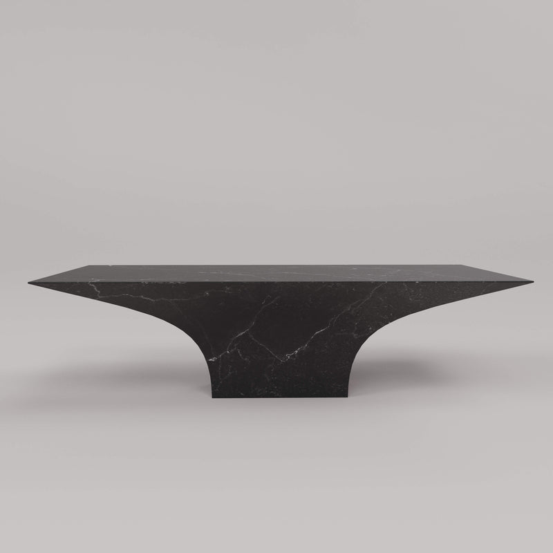 Black Marquina Marble Table, Modern Italian Marble Designer Furniture