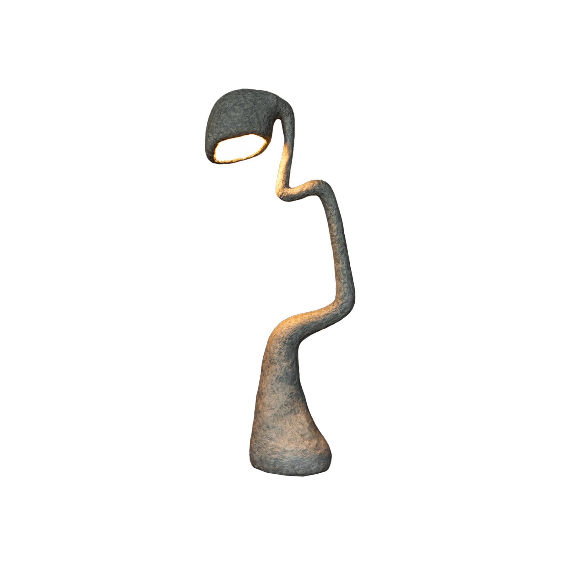 White Contemporary Table Lamp, Organic Bionic Design By Pavel Vishnevsky