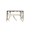 INK 2 Tier Brass Console Table, Designer Furniture in Dubai