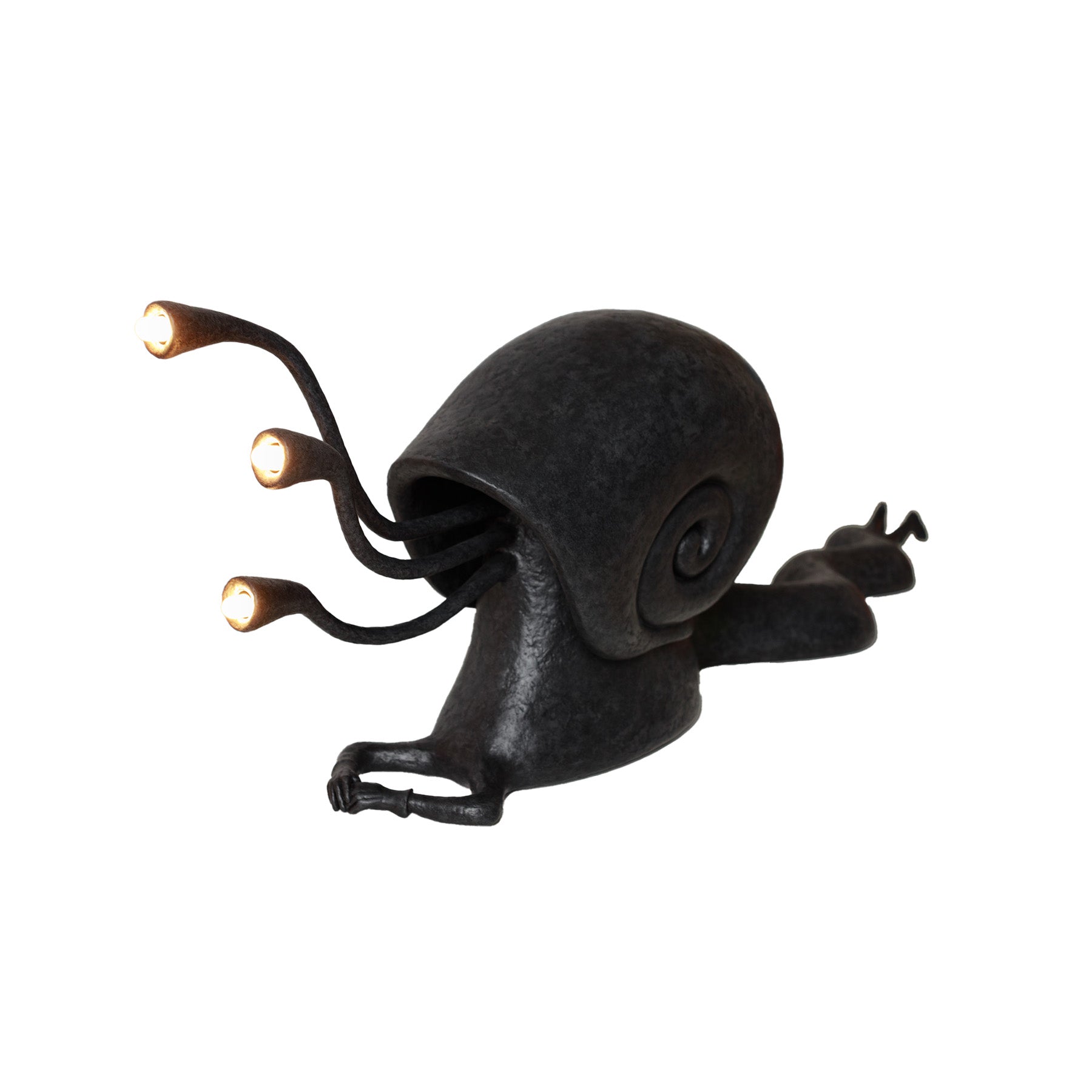 Snail Contemporary Floor Lamp, Organic Bionic Design By Pavel Vishnevsky Dubai