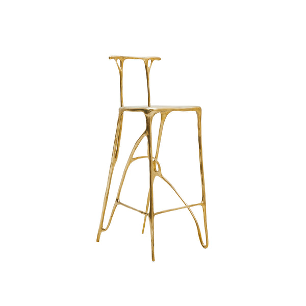 INK Brass Bar Stool, Designer Furniture in Dubai
