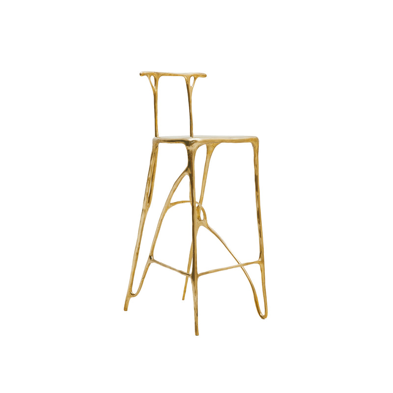 INK Brass Bar Stool, Designer Furniture in Dubai