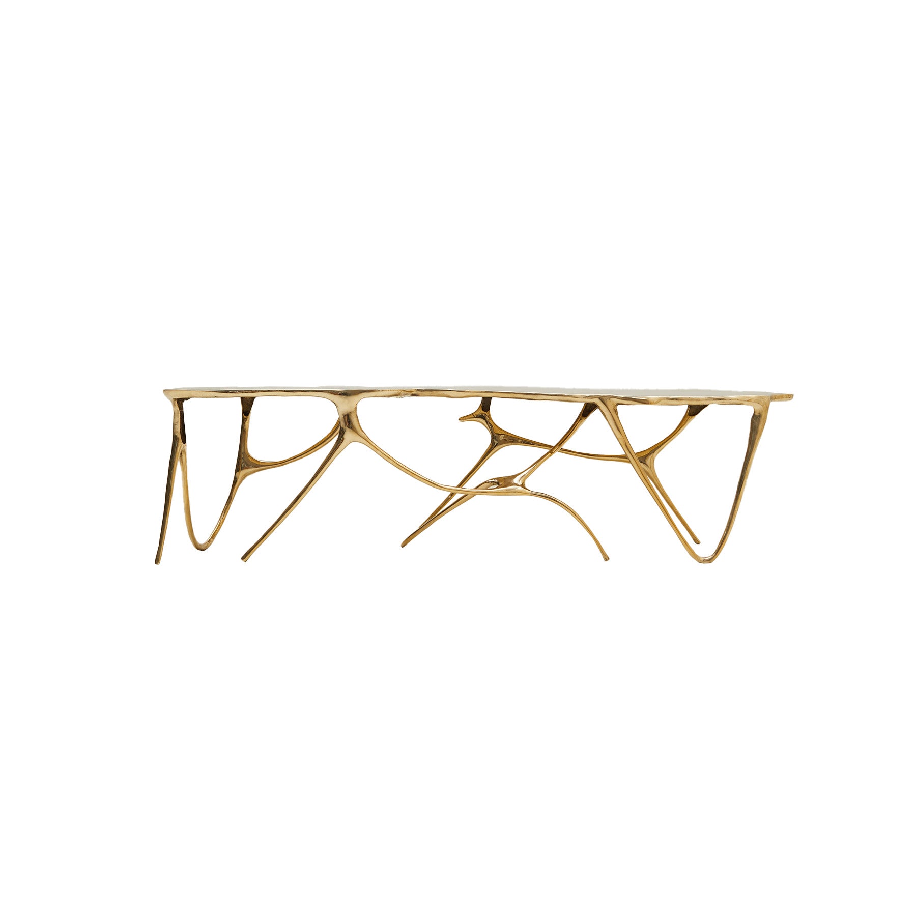 Ink Brass Top Bench, Designer Furnitur in Dubai