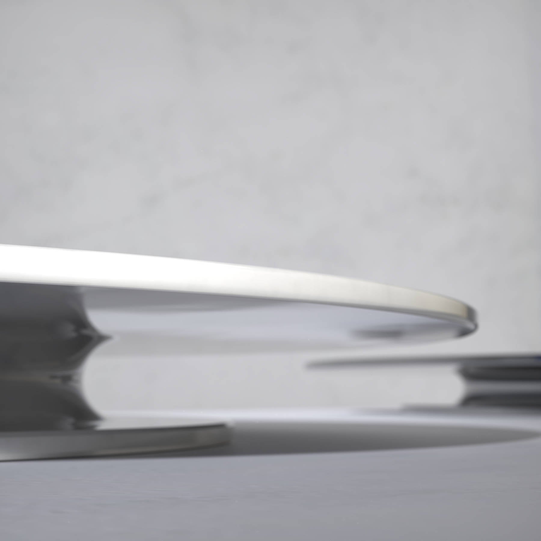White Carrara Marble Platter - Modern Italian Designer Tableware 