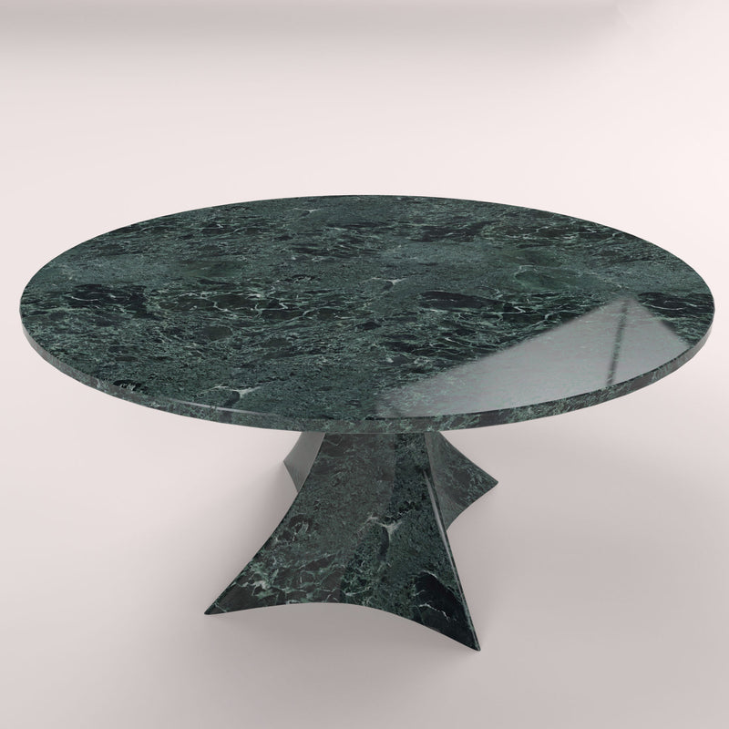 Alpi Green Marble Table - Modern Italian Alpi Verde Marble Designer Furniture