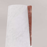 Carrara Marble Vase, Modern Italian Marble Designer Furniture & Decor