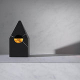 Black Marquina Marble Jewelry Chest, Italian Designer Furniture & Decor
