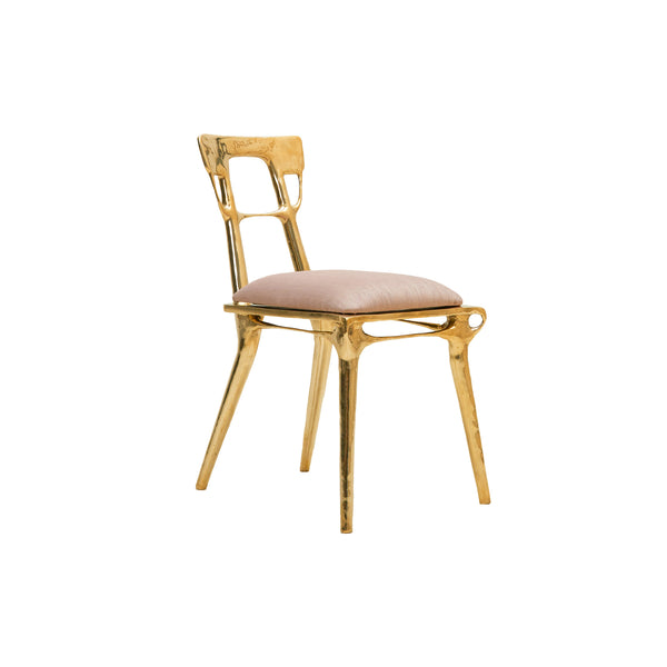 LISU Brass Dining Chair, Designer Furniture in Dubai