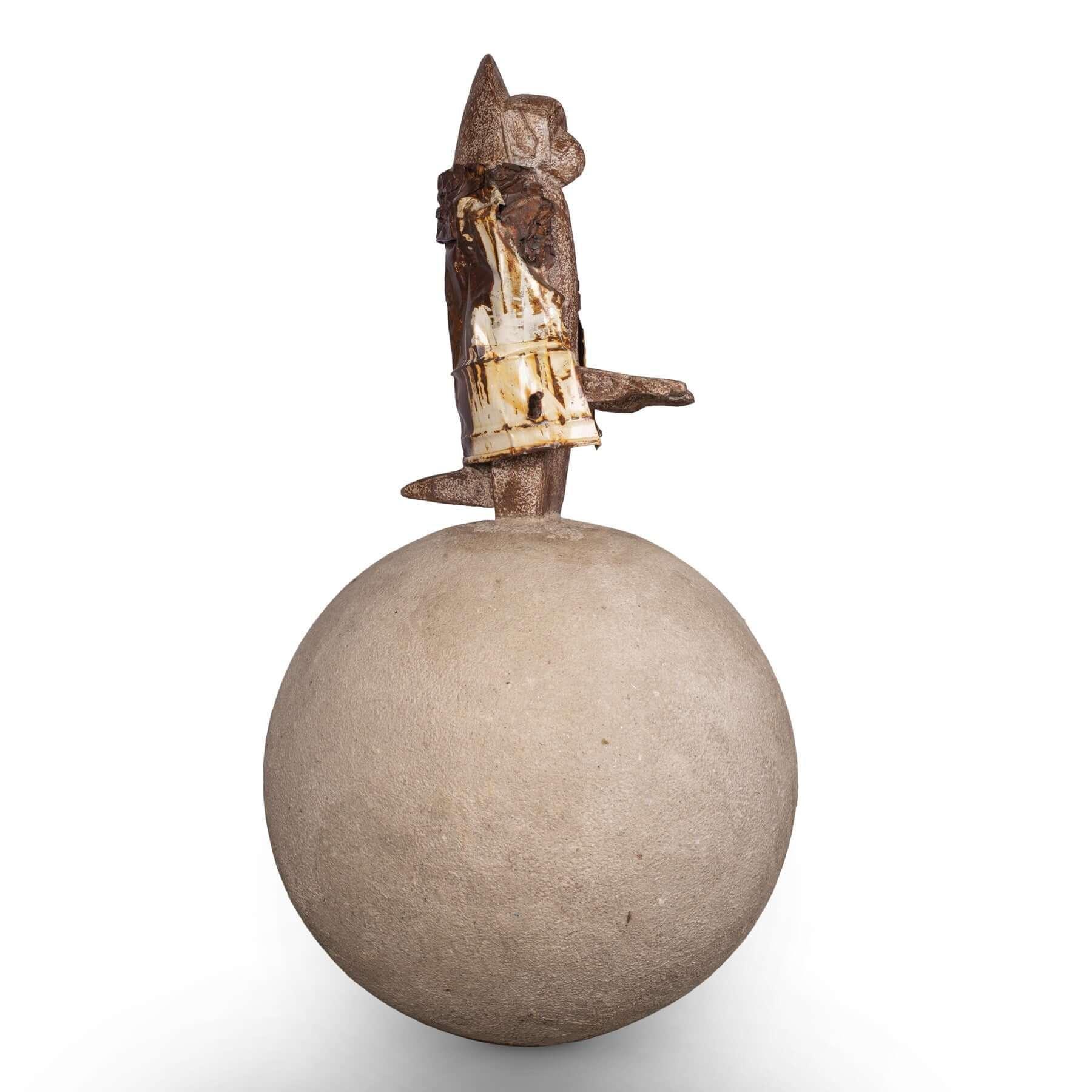 Mixed Media Sculpture - 21st Century Myths Monkey Sculptures by Roxana Fazeli in Dubai