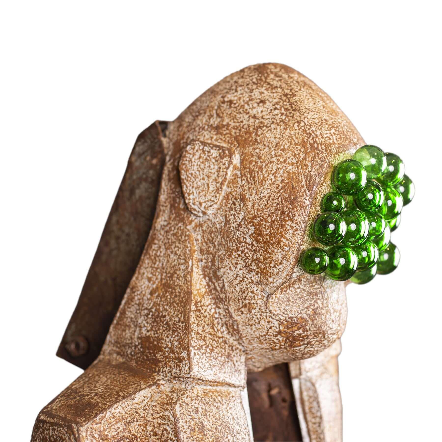Recycled Art Sculpture, Contemporary Mixed Media Art by Roxana Fazeli